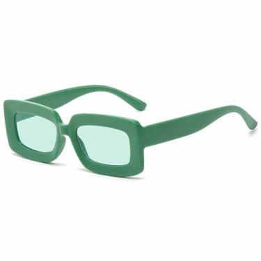 Imagem de Óculos de Sol Femininos em Cores Vibrantes, Tamanho Grande, Proteção UV400, para Esportes ao Ar Livre, Corrida e Ciclismo, Verde Escuro