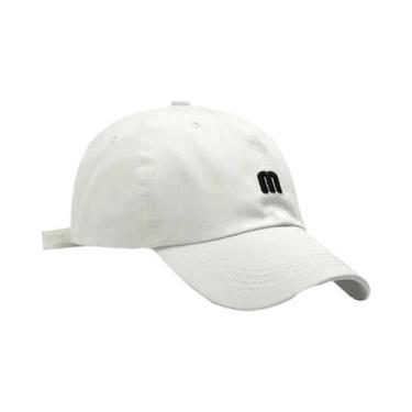 Imagem de Boné De Beisebol Unissex De Algodão Com Letras Bordadas, Snapback, Cha