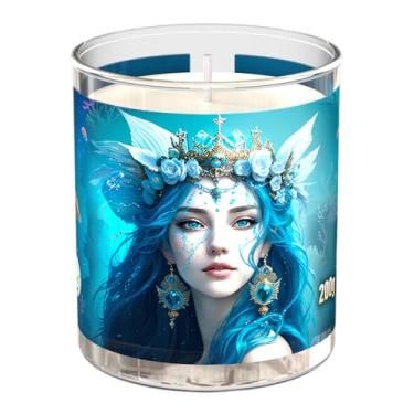 Imagem de Vela Aromática Elemento Agua Ar Fogo Terra 100% Vegetal 200g (Agua/Figo e Magnolia)