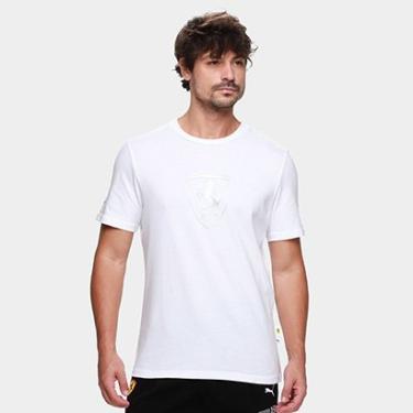 Imagem de Camiseta Puma Ferrari Sportswear Tonal Shield  Masculino-Masculino