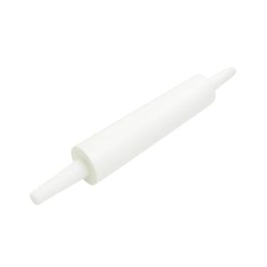 Imagem de Rolo Plástico Giratório Profissional para Pizza, Pão, Pastel e Massas – Utensílio Durável de Cozinha 40cm