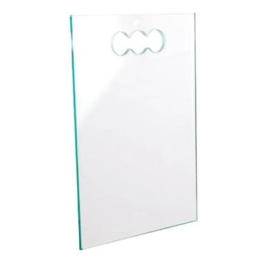 Imagem de Tábua de Vidro para Carne e Corte de Frios Fácil Limpeza, Segura Cozinha e Servir Chefes Caseiros e Amantes de Churrasco