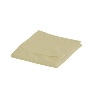 Imagem de Kit Fofuxão Capa para Travesseiro, Percal 180 Fios, 80% Algodão 20% Poliéster, com Zíper, 146x46cm (01, Amarelo)