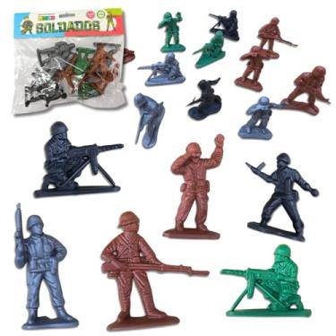 Imagem de oldado Plástico Guerra Exercito Militar Soldadinhos