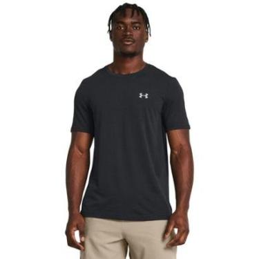 Imagem de Camiseta de Treino Masculina Under Armour Vanish Seamless 2GG Preto-Masculino