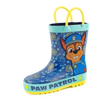 Imagem de Paw Patrol Botas Chase Boys Blue Storm com alças | Design azul vibrante e amarelo, Azul, 40
