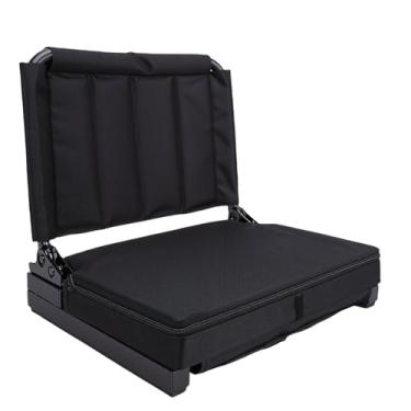 Imagem de SPYMINNPOO Assento de Estádio, Encosto Ergonômico Acolchoado Grosso Portátil Dobrável Com 5 ângulos Ajustáveis ​​Assentos de Arquibancada para Arquibancadas Eventos Ao Ar Livre Jogos