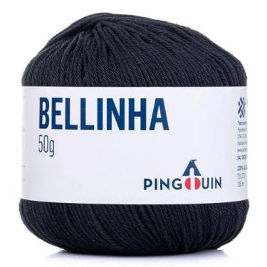 Imagem de Linha Bellinha 50g - Pingouin, 100 PRETO