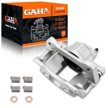 Imagem de GAHA Pinça de freio a disco dianteira direita 18B5044 com suporte para 08-13 para Chrysler Town & Country, 2008-15 para Dodge Grand Caravan/07-10 Nitro, 08-12 para Jeep Liberty, 07-12 Wrangler, 12-13