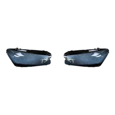 Imagem de Luzes do carro escudo material transparente lente da lâmpada dianteira compatível com benz amg gt w290 2019 2020 2021 022 gt50 gt53 gt63s(2Pcs Left And Right)