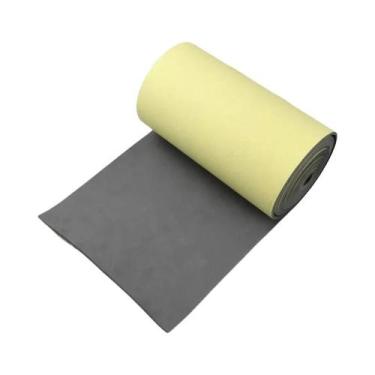 Imagem de Rolo De Espuma EVA Autoadesiva Preta De 2mm De Espessura, Folha De Bor