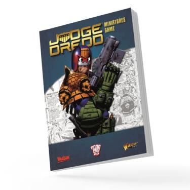 Imagem de Wargames Delivered Judge Dredd: Livro de regras para miniaturas de mesa Cyberpunk de 28 mm para jogos de RPG e jogos de guerra em miniatura da Warlord Games
