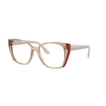 Imagem de Armação para Óculos Vogue Eyewear 0VO5577L 2746 Tam 53 / Marrom Claro