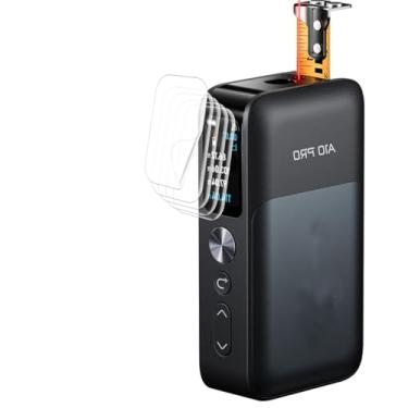 Imagem de Tznzxm [Pacote com 5] Fita métrica a laser digital Fanttik A10 Pro / A10 Apex – Protetor de tela de 3,7 cm, compatível com capas HD transparente [antiarranhões] [livre de bolhas] [anti-impressões