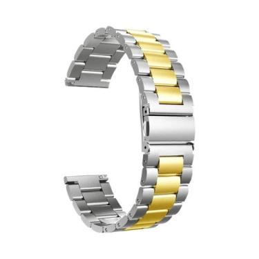 Imagem de Pulseira De Relógio Em Aço Inoxidável 20mm 22mm Para Amazfit GTS 4 2 2