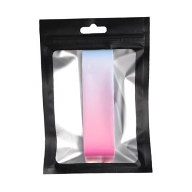 Imagem de harayaa Fita protetora de borda para raquete de pickleball, acessório portátil para academia, torneios, uso interno e externo, Azul Rosa