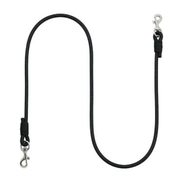 Imagem de Baoblaze Guia de cavalo com engate rápido para cabresto, rédea longa trançada e, ideal para trabalho em estábulos e para o manejo de ovelhas.