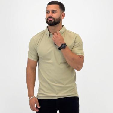 Imagem de Camisa Polo Sea Surf com Botão Manga Curta Masculina-Masculino