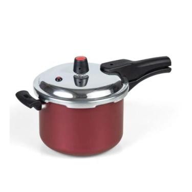 Imagem de Panela De Pressao Fechamento externo 4,5 Litros Teflon Cereja Premium 