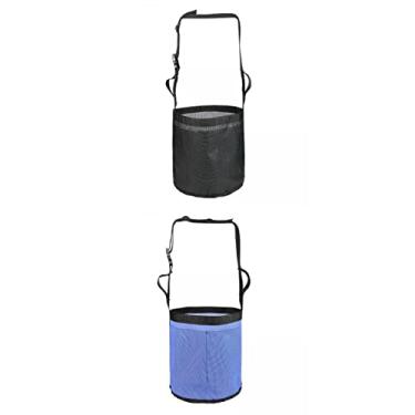 Imagem de Deevoka Sacos de Ração para Cavalos Black&Blue, Resistentes, Duráveis ​​e Ajustáveis.