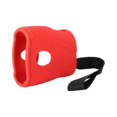 Imagem de oshhni Capa de silicone para telêmetro de golfe, capa protetora antirriscos com alça de pulso, estojo de transporte leve.