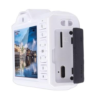 Imagem de Depisuta Câmera de 64 MP, Câmera Digital 4K para Fotografia Com Foco Automático, Zoom 18X, WiFi, Bateria de 1200mAh, Lente Traseira Frontal, para Adolescentes Adultos Iniciantes (WHITE)
