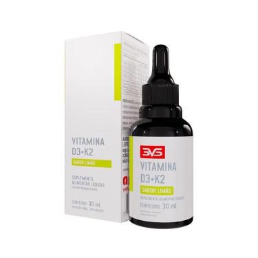 Imagem de Vitamina D3 + K2 Menaquinona Com Fórmula Concentrada Em Gotas - Sabor Limão - 30ml-Unissex