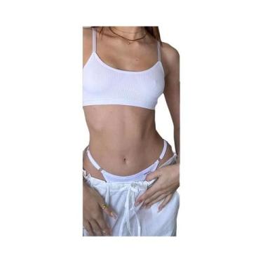 Imagem de Calcinhas Sexy De Algodão Para Mulheres, Cintura Ajustável, Baixa, Cor