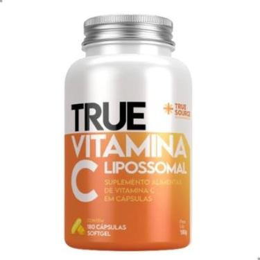 Imagem de True Vitamina C Lipossomal 180 Cápsulas SoftGel True Source-Unissex
