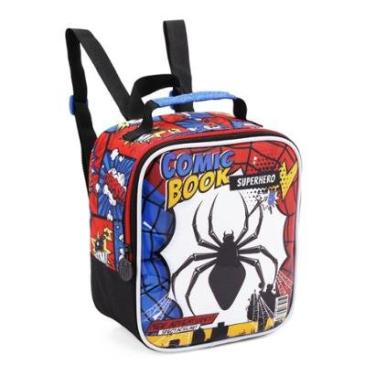 Imagem de Lancheira Termica Escolar Menino Merendeira Menino Spider-Masculino