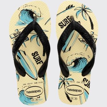 Imagem de Chinelo Infantil Meninos de Dedo Casual Havaianas Kids Athletic 4127273-Masculino