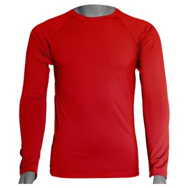 Imagem de Camisa Térmica Manga Longa em Poliéster C/ Elastano Compressão Slim-Unissex