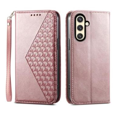 Imagem de Asuwish Capa de celular para Samsung Galaxy S24 Plus/S25 Plus S24+ S25+ 5G Capa carteira com protetor de tela de vidro temperado Flip Strap Suporte para cartão Cell S24Plus 24S + S 24 24+ S25Plus 25S