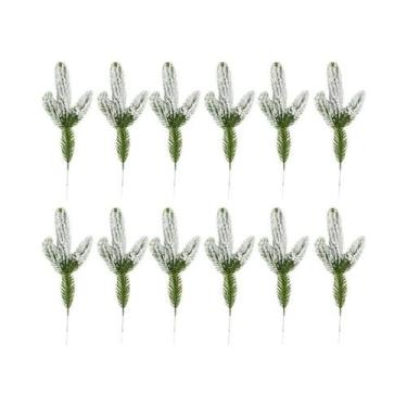 Imagem de Galhos De Pinheiro Artificiais Para Decoração De Natal, 10-20 Peças, F