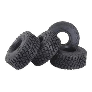 Imagem de Peças de carro RC compatíveis com Axial para Scx24 para fechadura para Axi00001 Axi00002 para Gladiador 1/18 Pneus de 1 polegada 55 x 22 mm 1/24 Rc peças de carro de caminhão de esteiras