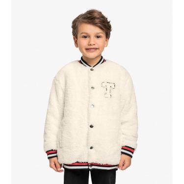Imagem de Jaqueta Infantil Masculina Bomber Trick Nick Bege-Unissex