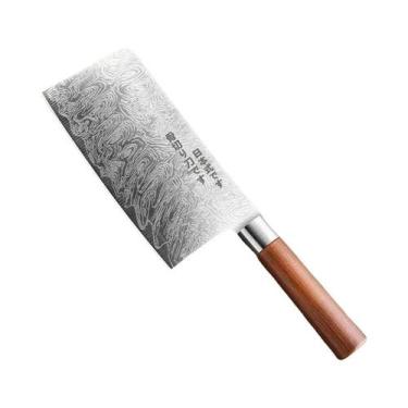 Imagem de Conjunto De Facas Texturizadas Estilo Japonês 1/4 Peças, Faca De Chef 