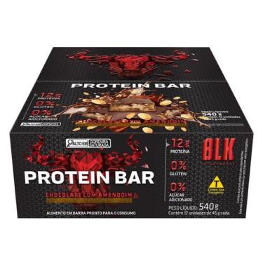 Imagem de Barra De Proteina Blk Performance 12 Unidades Protein Bar, Chocolate c