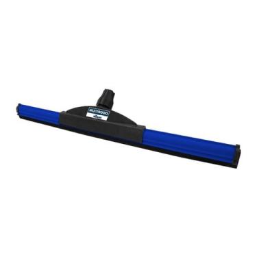 Imagem de Rodo em Alumínio com Borracha Dupla 65cm Profissional Sem Cabo Azul Mu