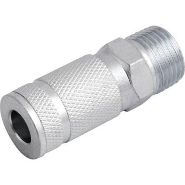 Imagem de Engate Rápido de 1/4", com Rosca Macho 1/2" Npt, com Esferas, Vonder O