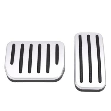 Imagem de Jiawu Capa de Descanso para Pedal de Freio do Acelerador, Atualização Durável de Liga de Alumínio para Modelo y 3 2025-2026 para Proprietários de Veículos