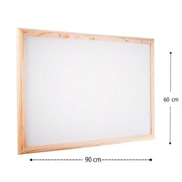 Imagem de Lousa Branca 60x90cm - Tudo em Caixa