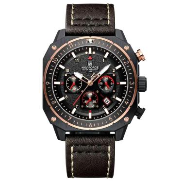 Imagem de Relógio Esportivo Impermeável Masculino Estilo Quadrado Luminoso Preto Fosco