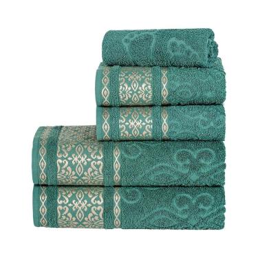 Imagem de Jogo De Banho Essence Algodão 5 Peças Erva Doce