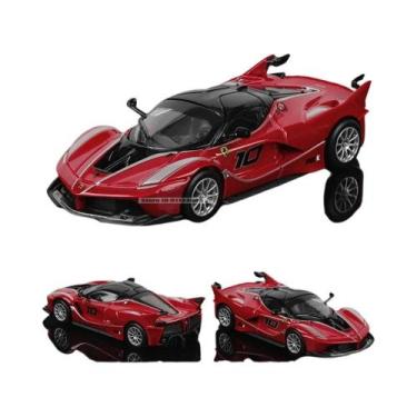 Imagem de Carro De Brinquedo Em Miniatura 1:64 Bburago Ferrari FXXK De Alta Prec