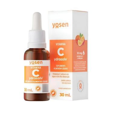 Imagem de Vitamina C Ydrosolv 30ml Yosen Sabor:Laranja, Laranja