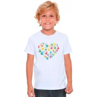 Imagem de Camiseta AUTISTA AUTISMO Moda Infantil Roupa Criança 02 - DESIGN CAMIS