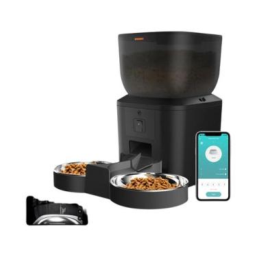 Imagem de Alimentador Automático Inteligente Para Animais De Estimação Com Câmer