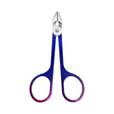 Imagem de Tesoura De Unha De Aço Inoxidável Com Borda Afiada, Durável, Aparador 