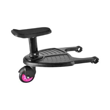 Imagem de Carrinho De Bebê Com Adaptador De Pedal Para Plataforma De Passeio, As